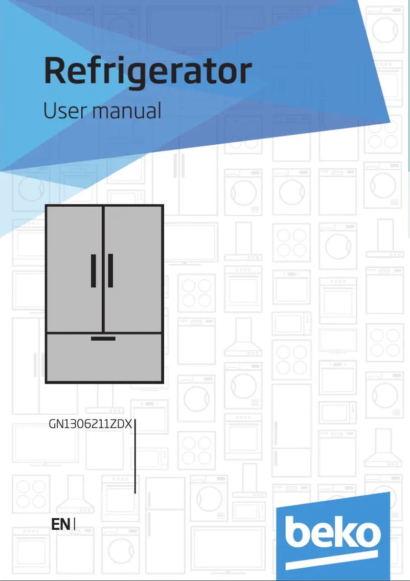 Page n°1 - Manuel utilisateur Beko GN1306211ZDX