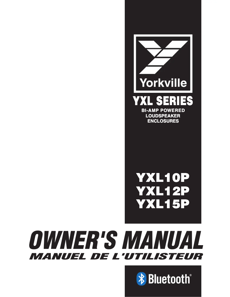Page n°1 - Manuel utilisateur Yorkville YXL10P