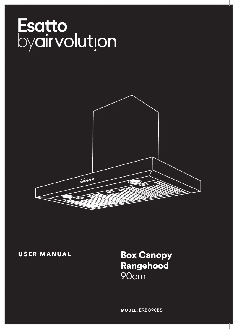 Page 1 de la notice Manuel utilisateur Esatto ERBC90BS
