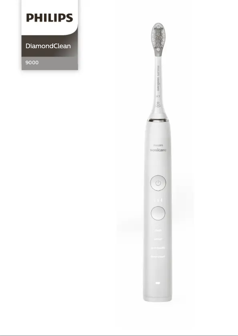Page n°1 - Manuel utilisateur Philips Sonicare DiamondClean Smart HX9944