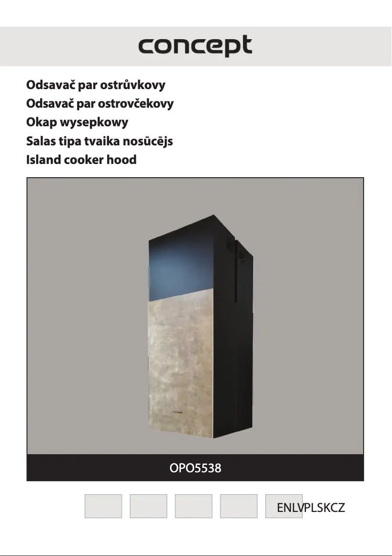 Image de la première page du manuel de l'appareil OPO5538