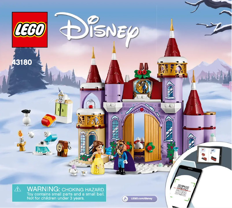 Page 1 de la notice Manuel utilisateur Lego Disney 43180