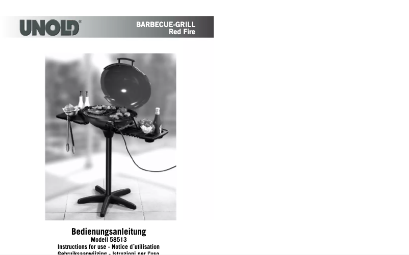 Image de la première page du manuel de l'appareil 58513