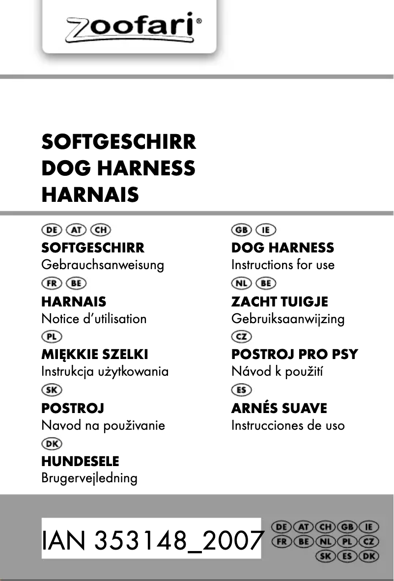 Image de la première page du manuel de l'appareil IAN 353148