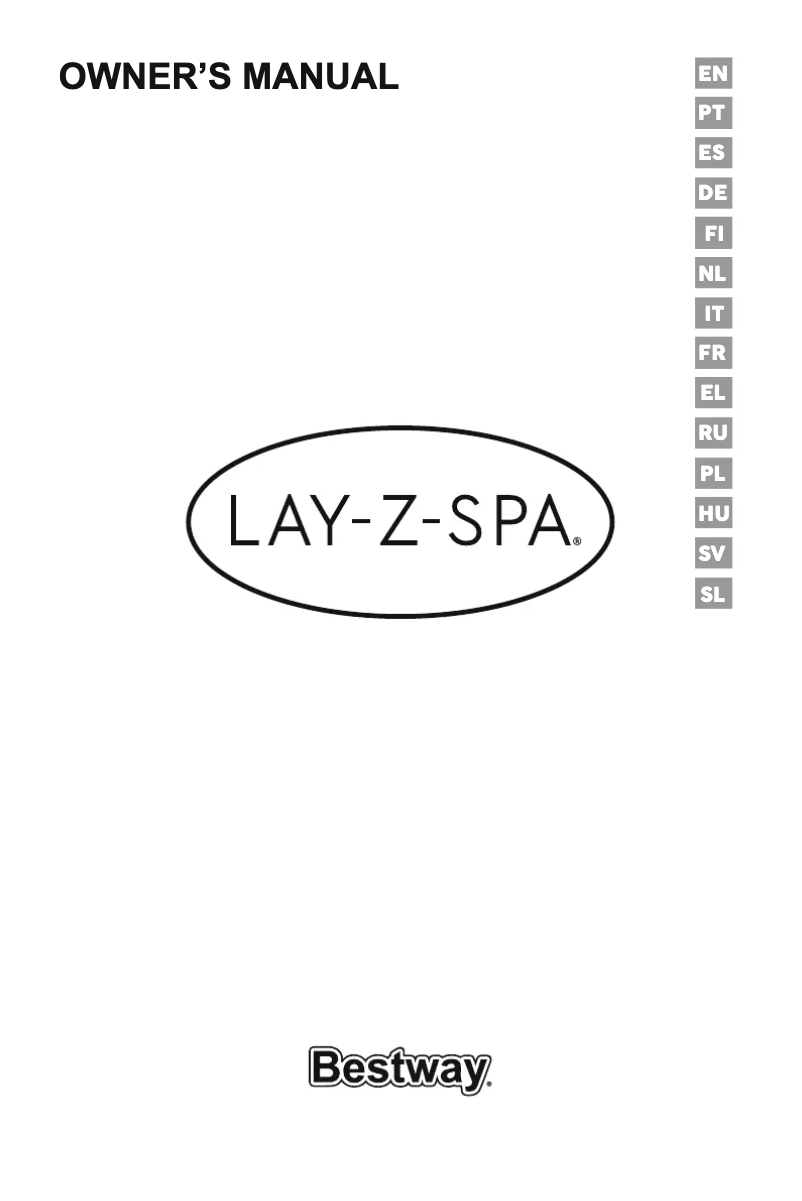 Image de la première page du manuel de l'appareil Lay-Z-Spa 60041