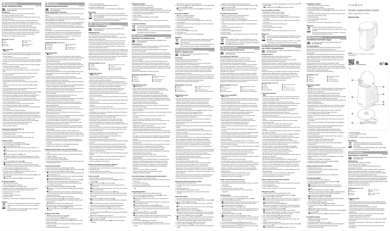 Image de la première page du manuel de l'appareil KAWK361EBK