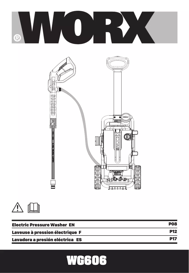 Page n°1 - Manuel utilisateur Worx WG606