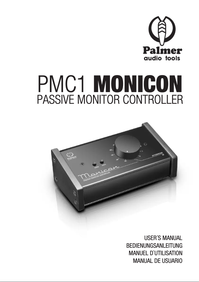 Page n°1 - Manuel utilisateur Palmer MONICON W