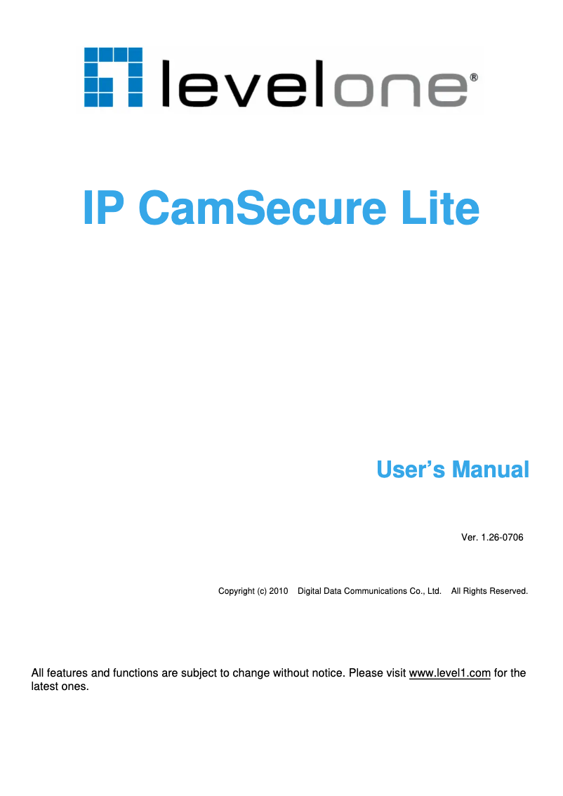 Image de la première page du manuel de l'appareil FCS-5041
