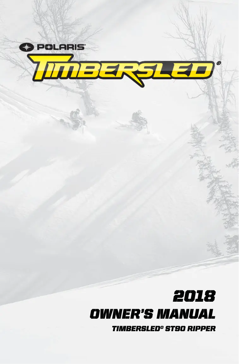 Image de la première page du manuel de l'appareil ST 90 Ripper (2018)