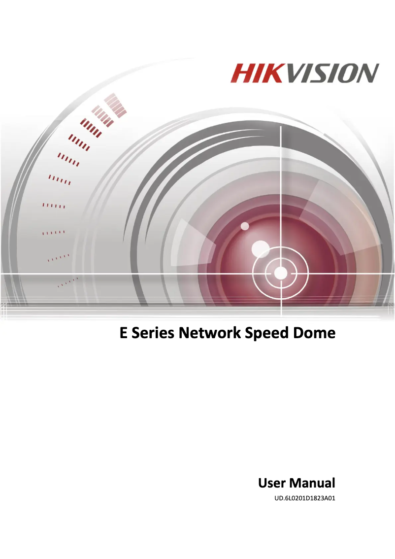 Page n°1 - Manuel utilisateur Hikvision DS-2DE7174-A