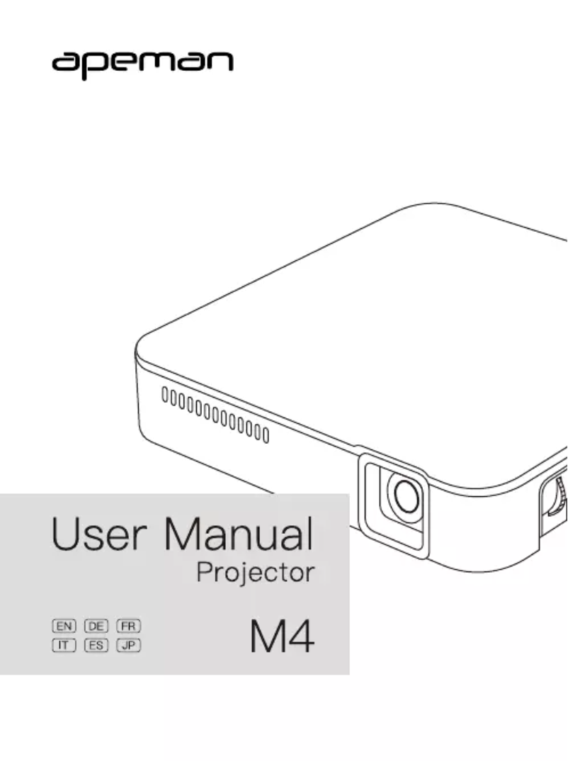 Page n°1 - Manuel utilisateur Apeman M4