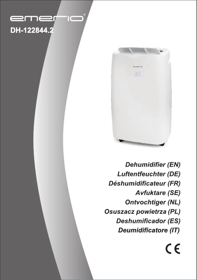 First page image of the manual for DH-122844.2