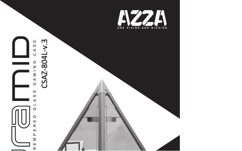 Page 1 de la notice Manuel utilisateur Azza Pyramid L