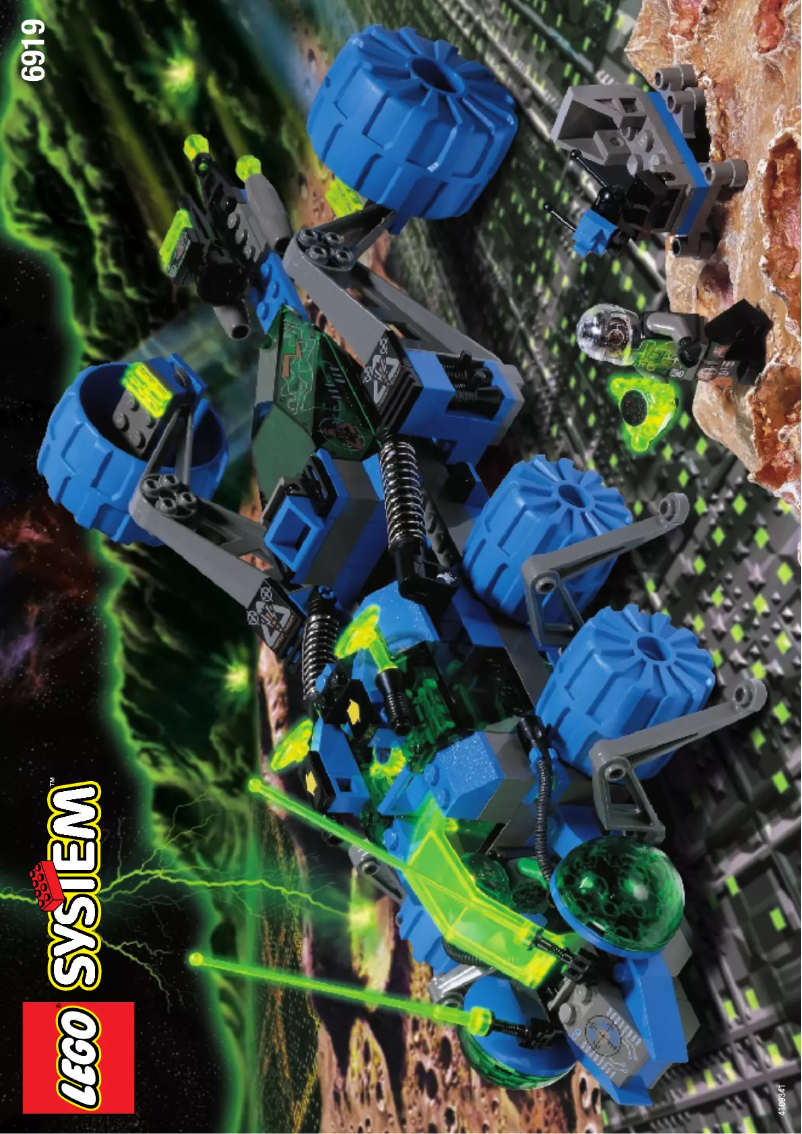 Page 1 de la notice Manuel utilisateur Lego Space 6919