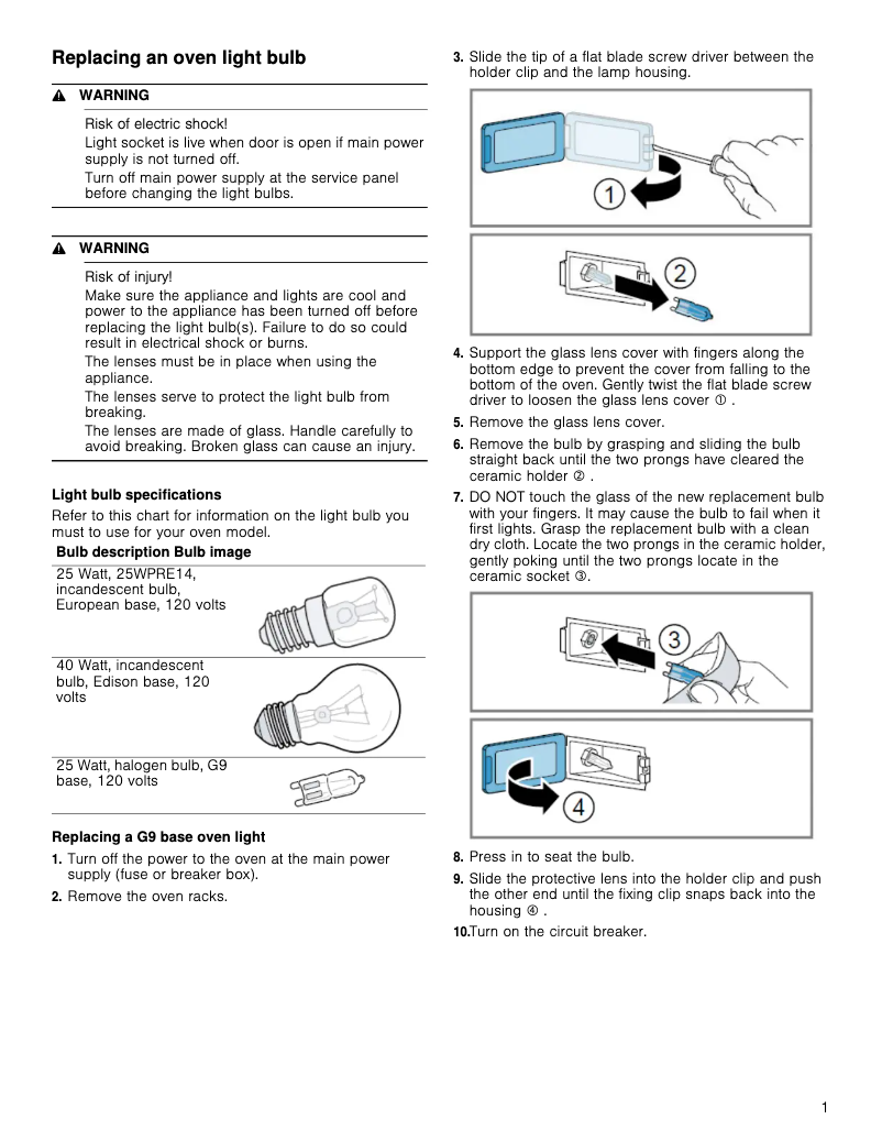 Página 1 del manual Manual de instrucciones Bosch HIIP056U