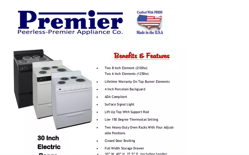 Page 1 de la notice Manuel utilisateur Premier EDK100TP