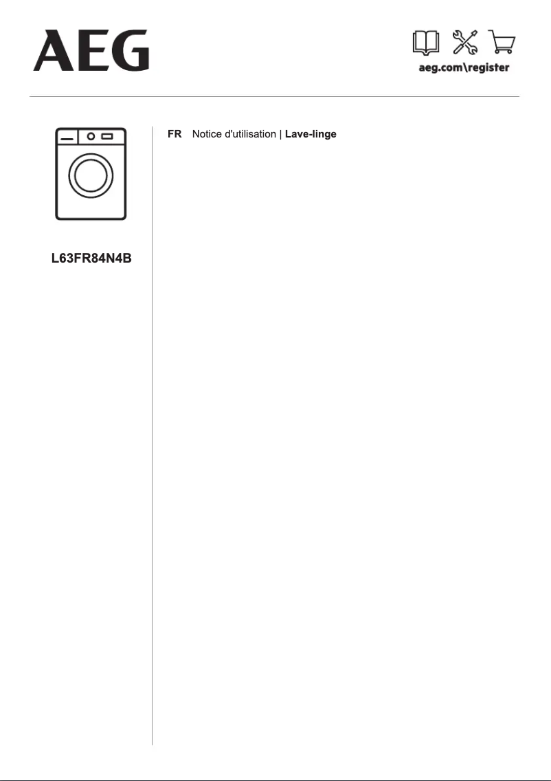 Image de la première page du manuel de l'appareil L63FR84N4B