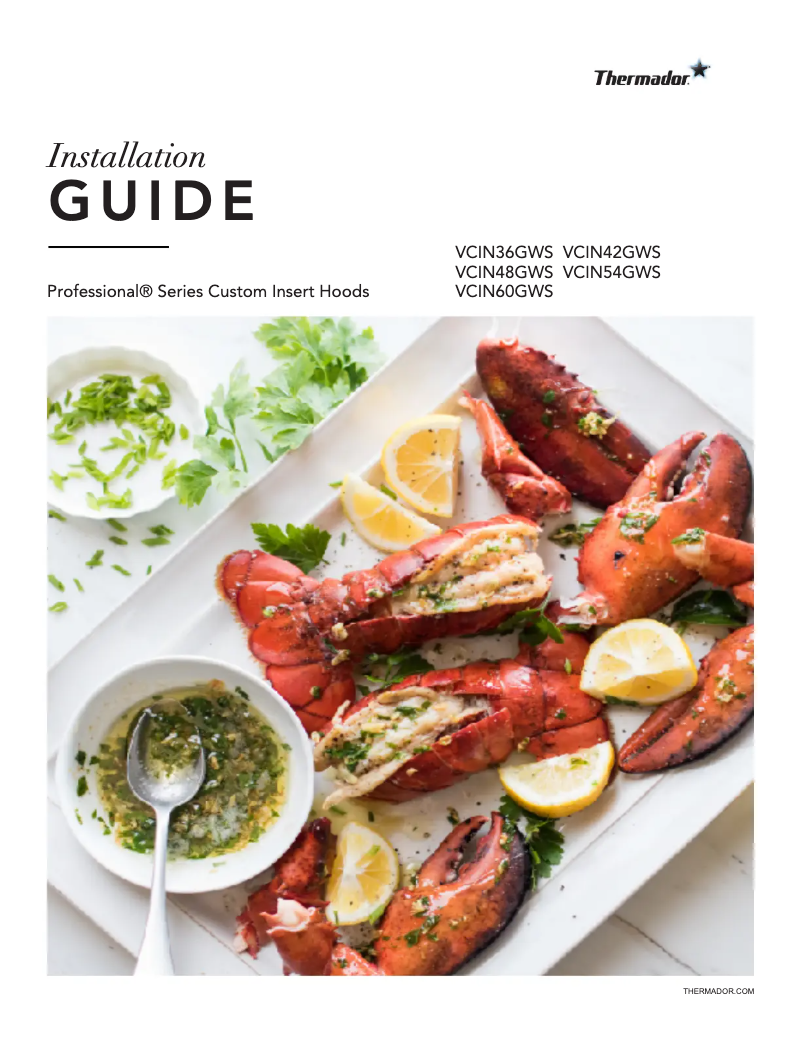 Image de la première page du manuel de l'appareil VCIN36GWS