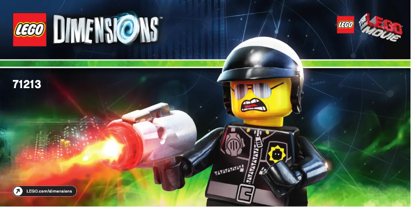 Page 1 de la notice Manuel utilisateur Lego Dimensions 71213