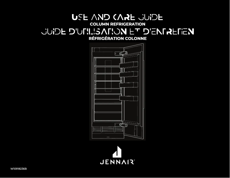 Page n°1 - Manuel utilisateur JennAir JKCPR301GL