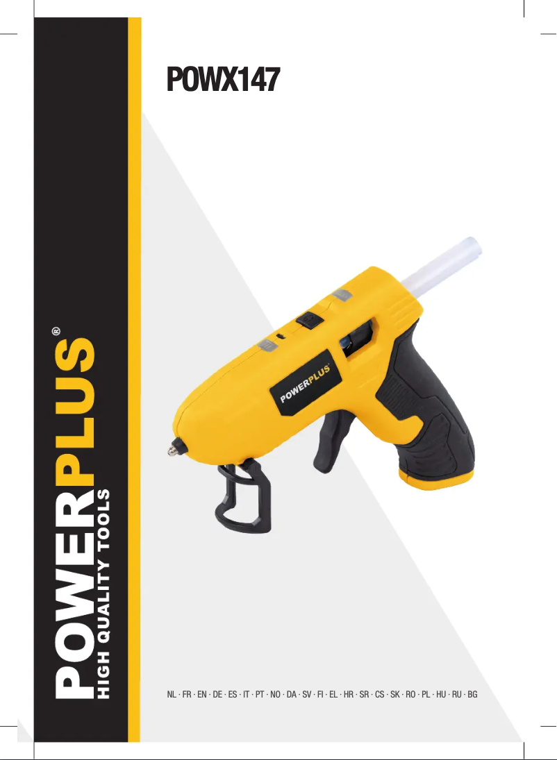 Page 1 de la notice Manuel utilisateur PowerPlus POWX147