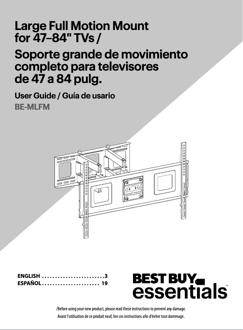 Page n°1 - Manuel utilisateur Best Buy BE-MLFM