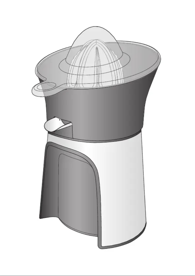 Image de la première page du manuel de l'appareil Direct Serve ZP603D