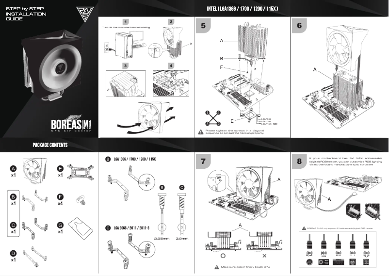 Page 1 of the manual User Manual Gamdias Boreas M1-610