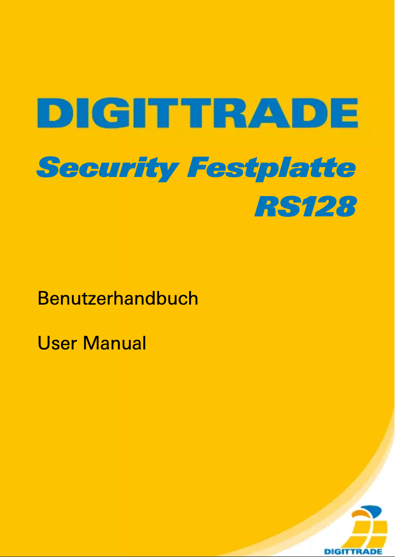 Page n°1 - Manuel utilisateur Digittrade RS128 2TB