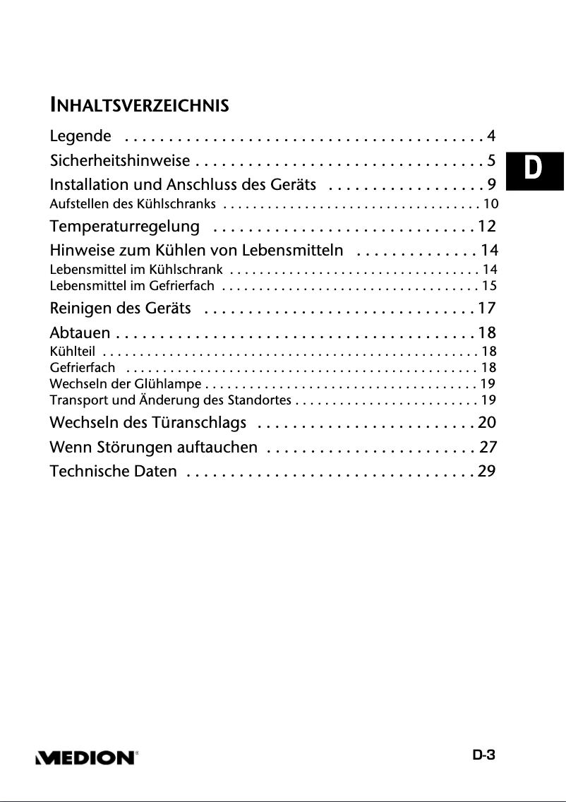 Image de la première page du manuel de l'appareil MD 2867