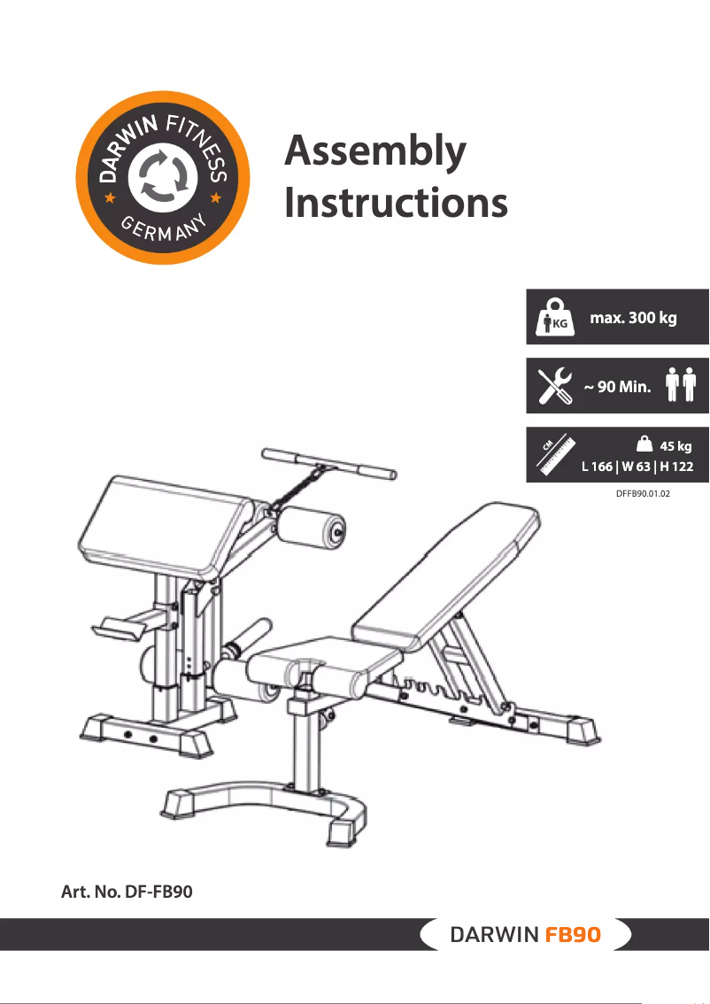 Página 1 del manual Manual de usuario Darwin FB90