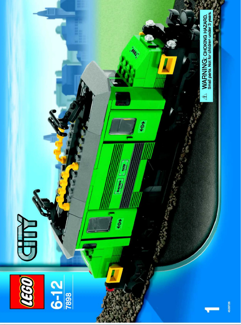 Image de la première page du manuel de l'appareil City 7898