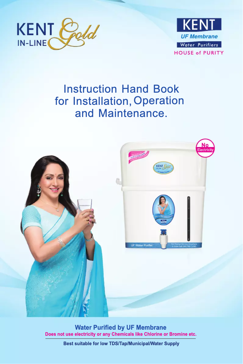 Page n°1 - Manuel utilisateur Kent Inline Gold