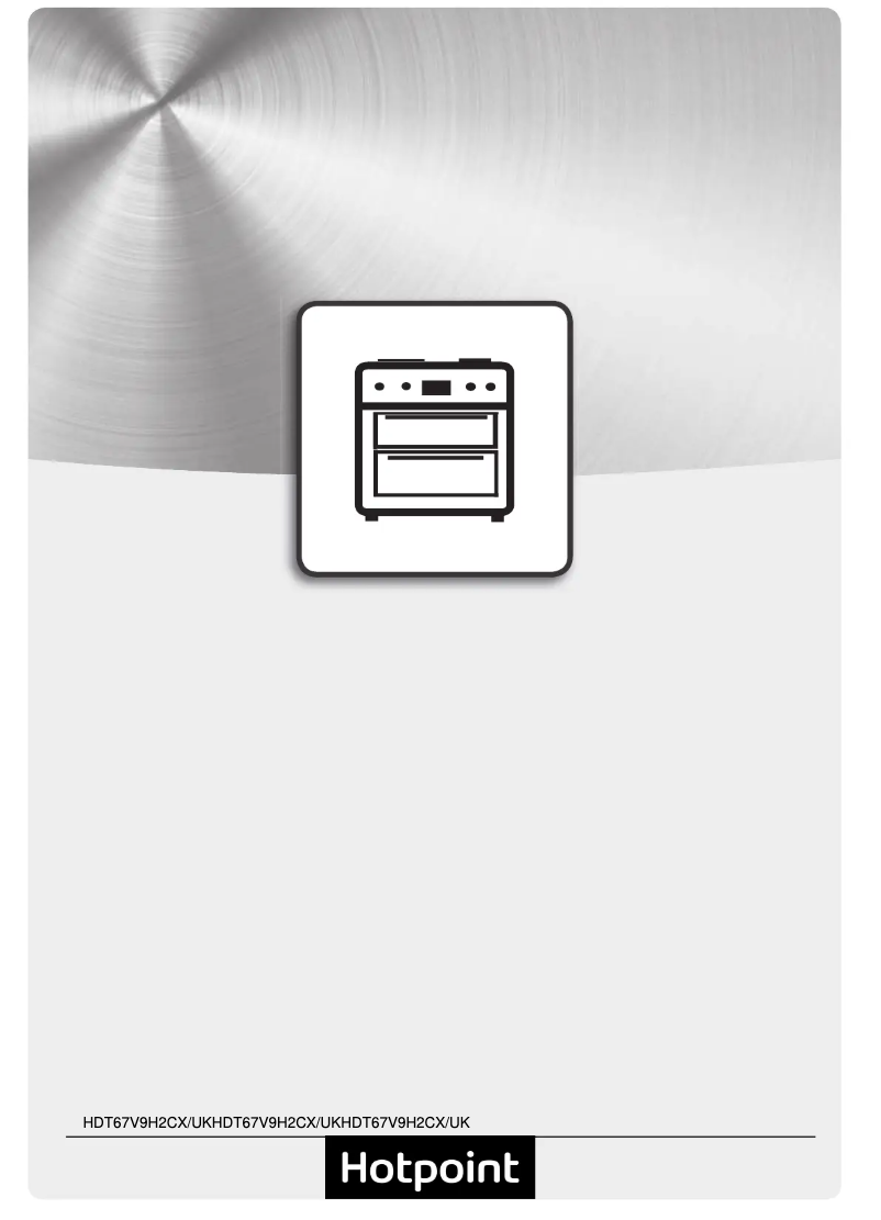 Page 1 de la notice Mode d'emploi Hotpoint HDT67V9H2CX/UK