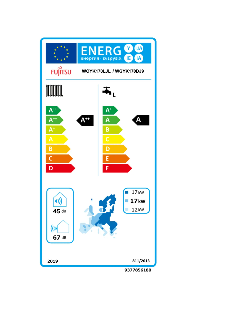 Image de la première page du manuel de l'appareil Waterstage WGYK170DJ9