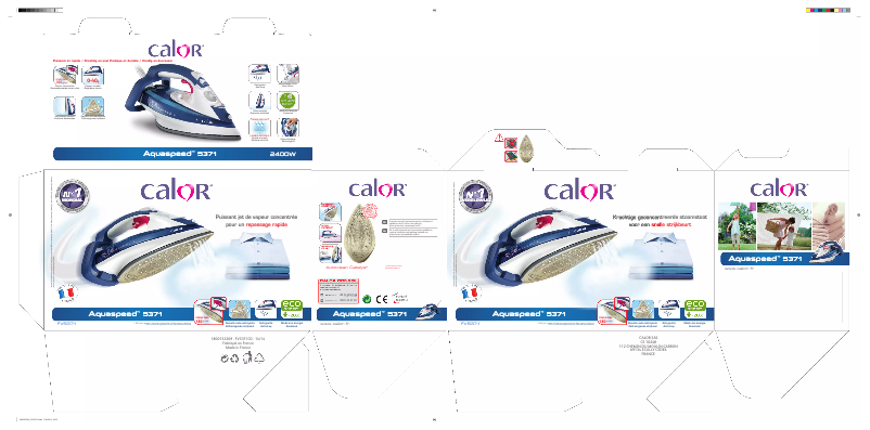 Image de la première page du manuel de l'appareil FV5371