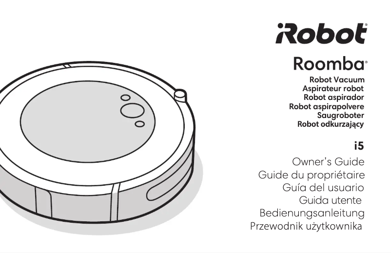 Image de la première page du manuel de l'appareil Roomba i5+