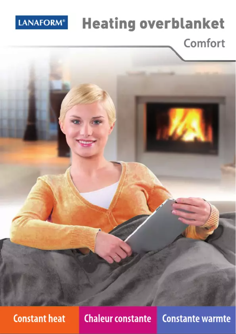 Image de la première page du manuel de l'appareil Heating Overblanket