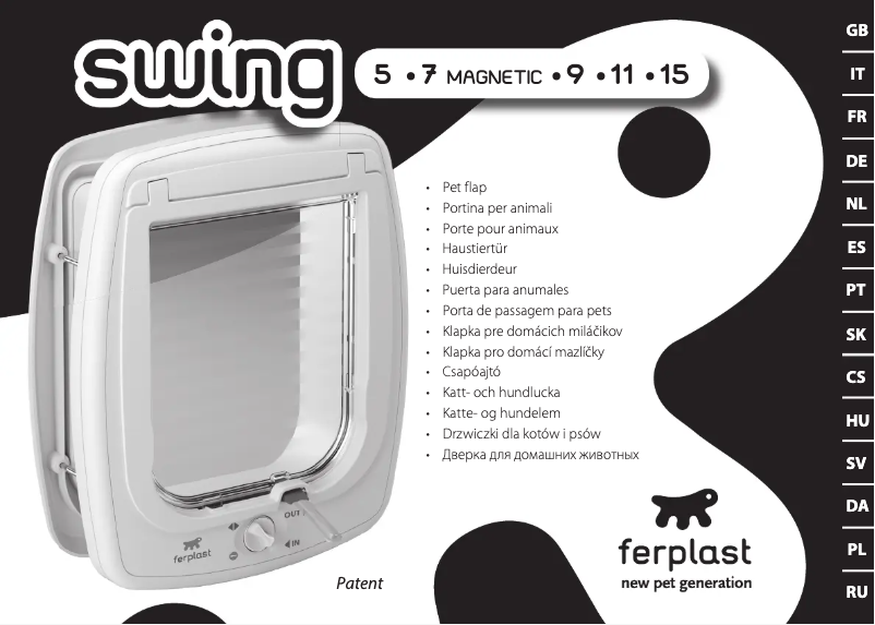 Page 1 de la notice Instructions / montage Ferplast Swing 11