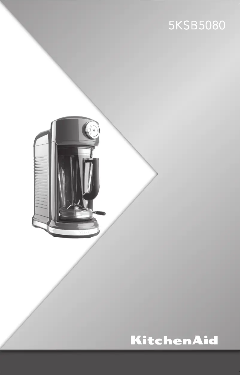 Page 1 de la notice Manuel utilisateur KitchenAid 5KSB5080