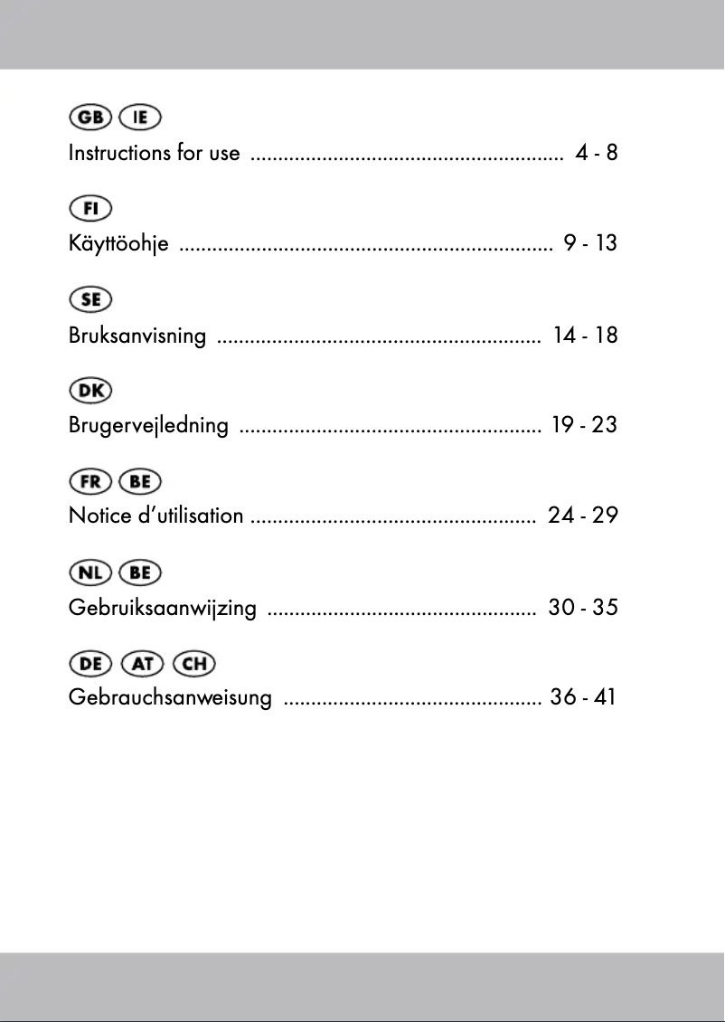 Imagen de la primera página del manual del dispositivo IAN 96811