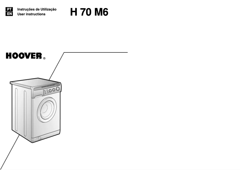 Page 1 de la notice Manuel utilisateur Hoover H70 M6 SY