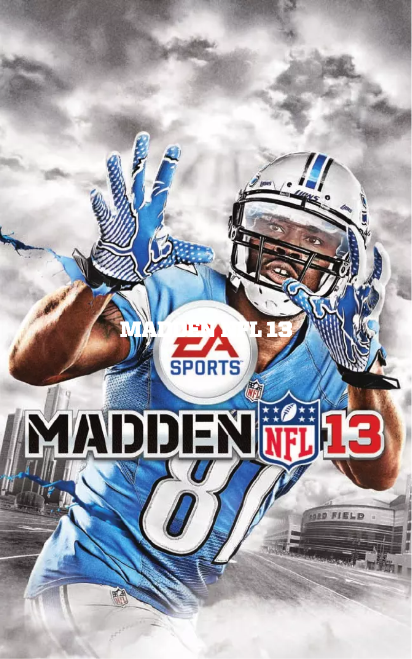 Image de la première page du manuel de l'appareil Madden NFL 13 (Wii U)