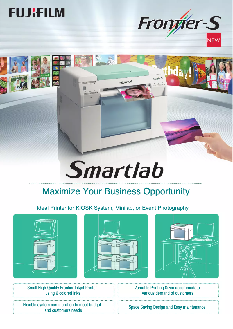 Image de la première page du manuel de l'appareil Smartlab Frontier-S DX100