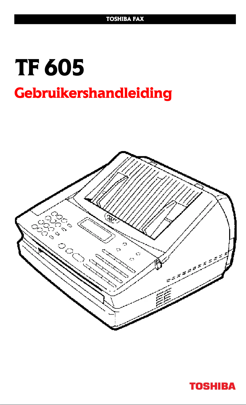 Page 1 de la notice Manuel utilisateur Toshiba TF605