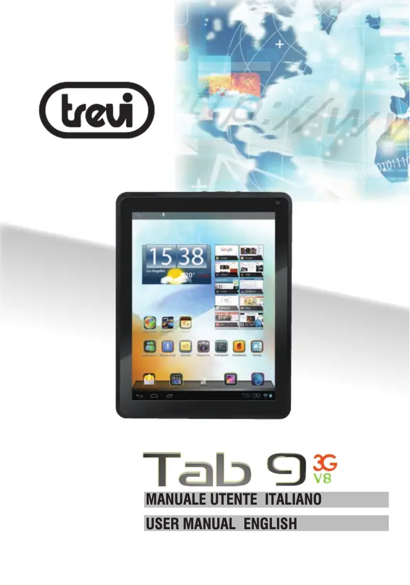 Image de la première page du manuel de l'appareil TAB 9 3G V8