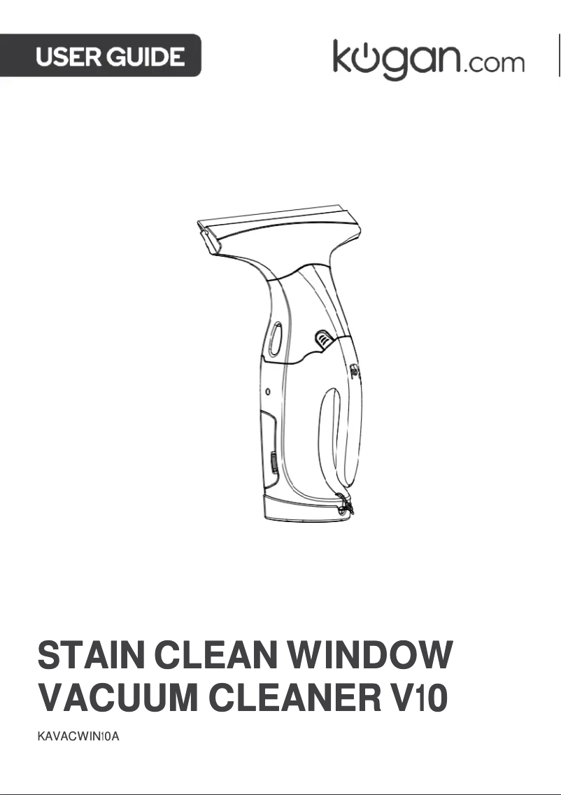 Página 1 del manual Manual de usuario Kogan KAVACWIN10A