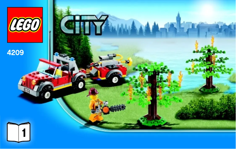 Page 1 de la notice Manuel utilisateur Lego City 4209