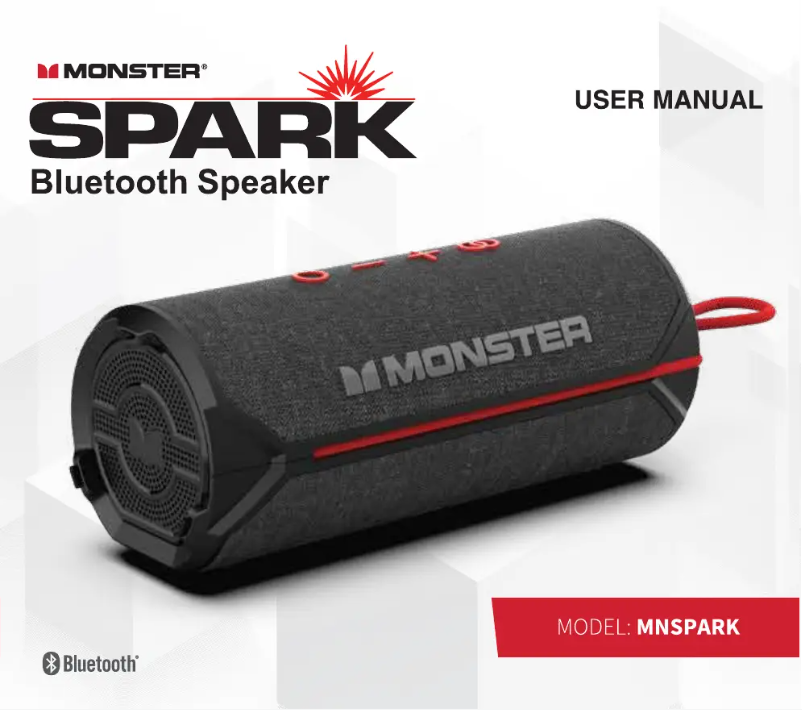 Image de la première page du manuel de l'appareil Spark